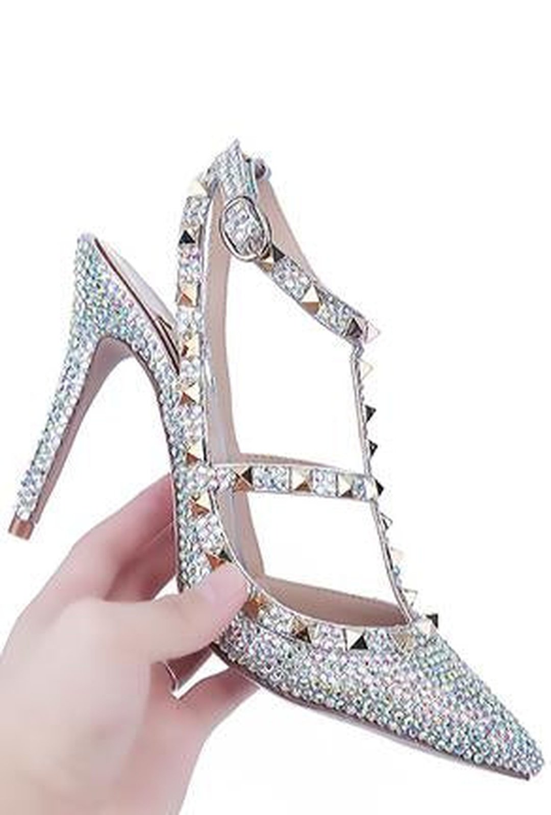 VICTORIA - HALOGEN STUD HEELS