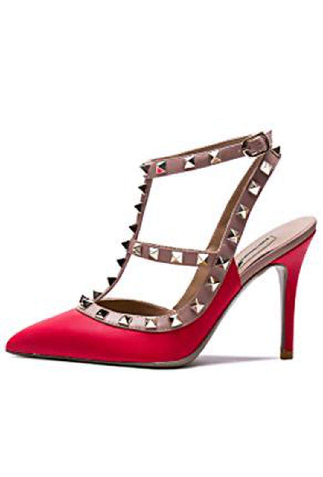 VIERA - STUDROCK PASTELLO DÉCOLLETÉ CON TACCO