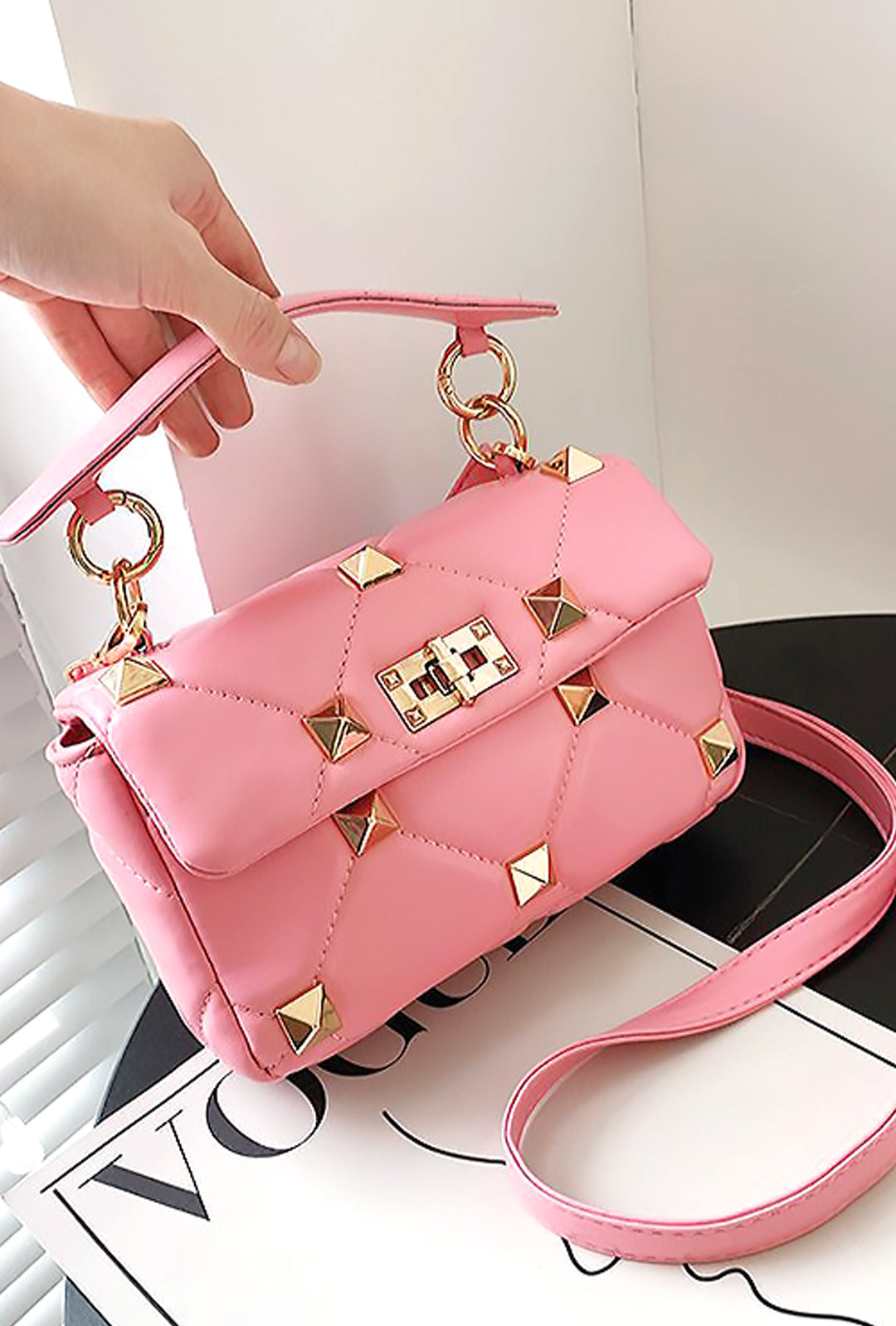 VIRGINIA - STUDROCK LARGE STUD BAG