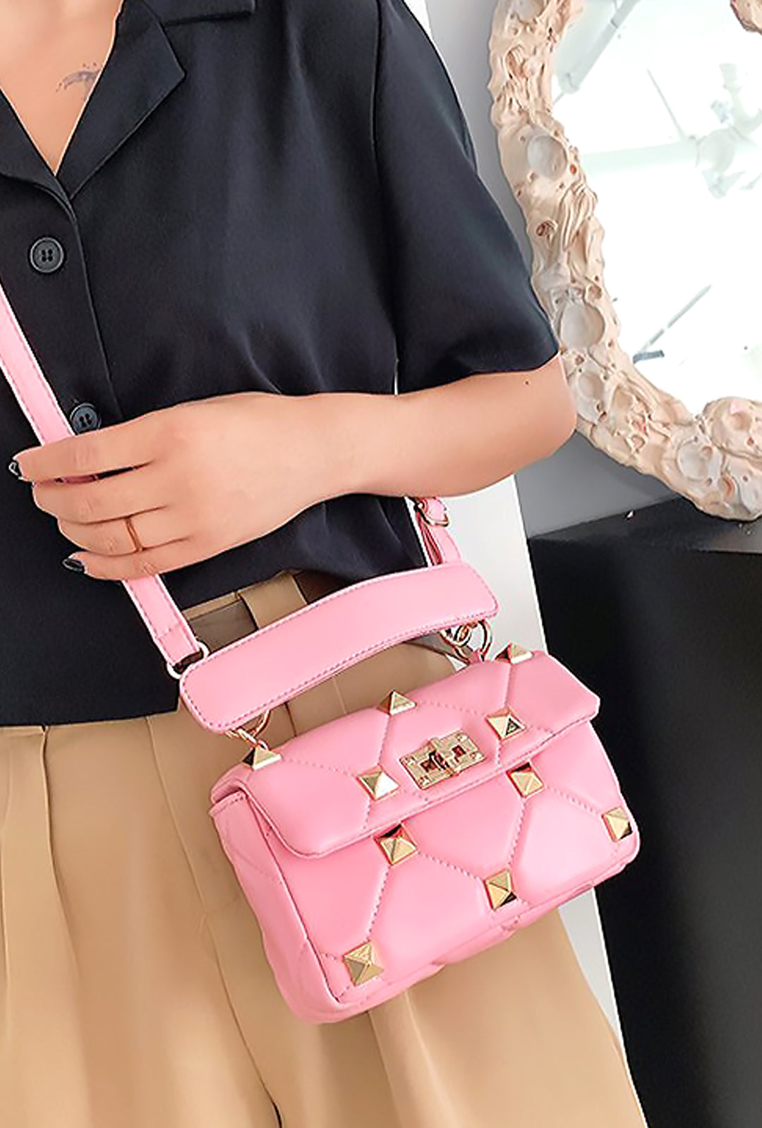 VIRGINIA - STUDROCK LARGE STUD BAG
