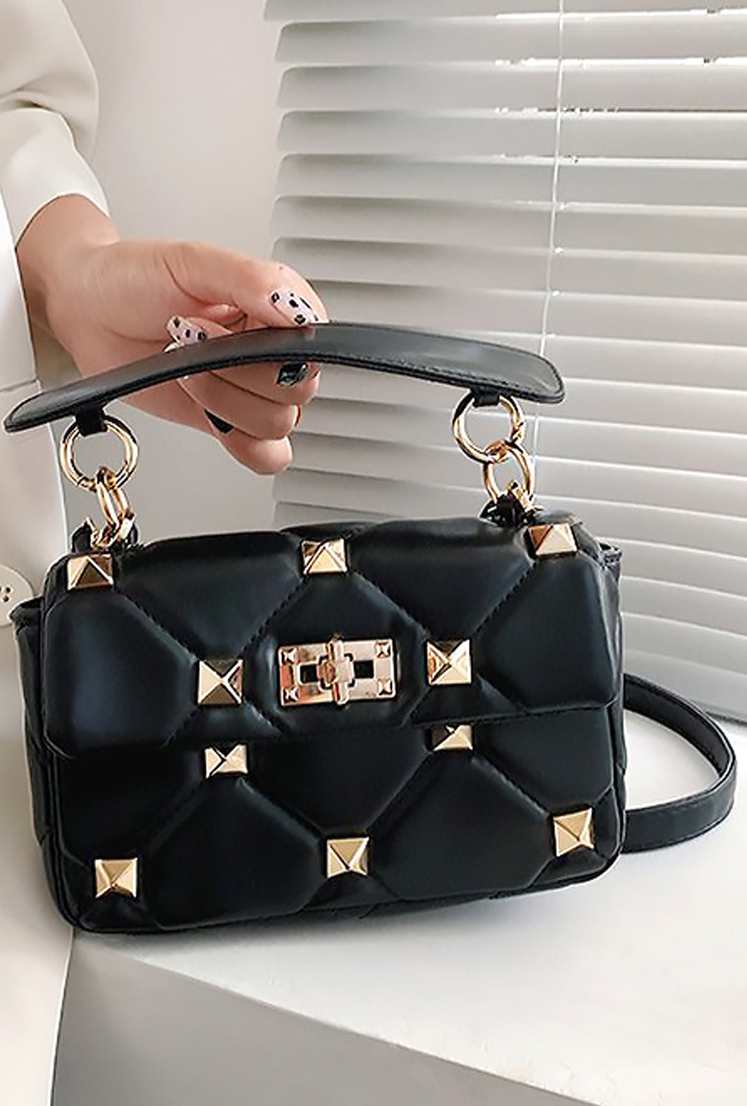 VIRGINIA - STUDROCK LARGE STUD BAG