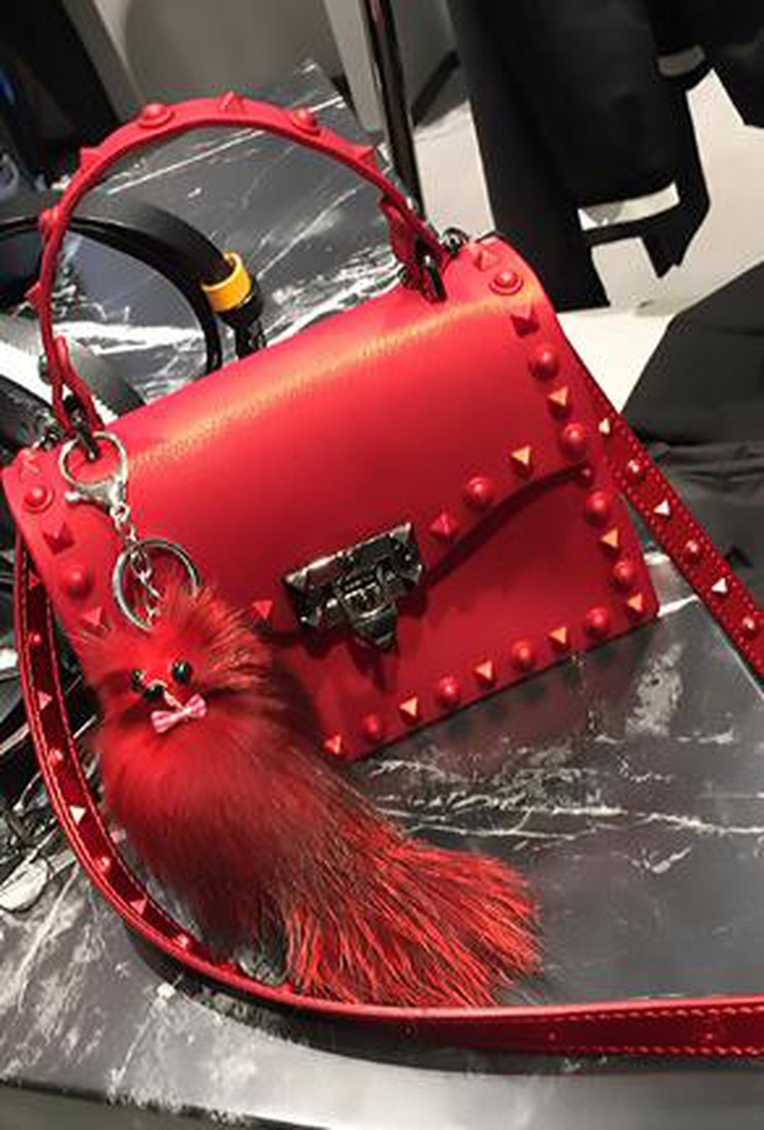 VIVIAN - STUDROCK RUBBERIZE BAG