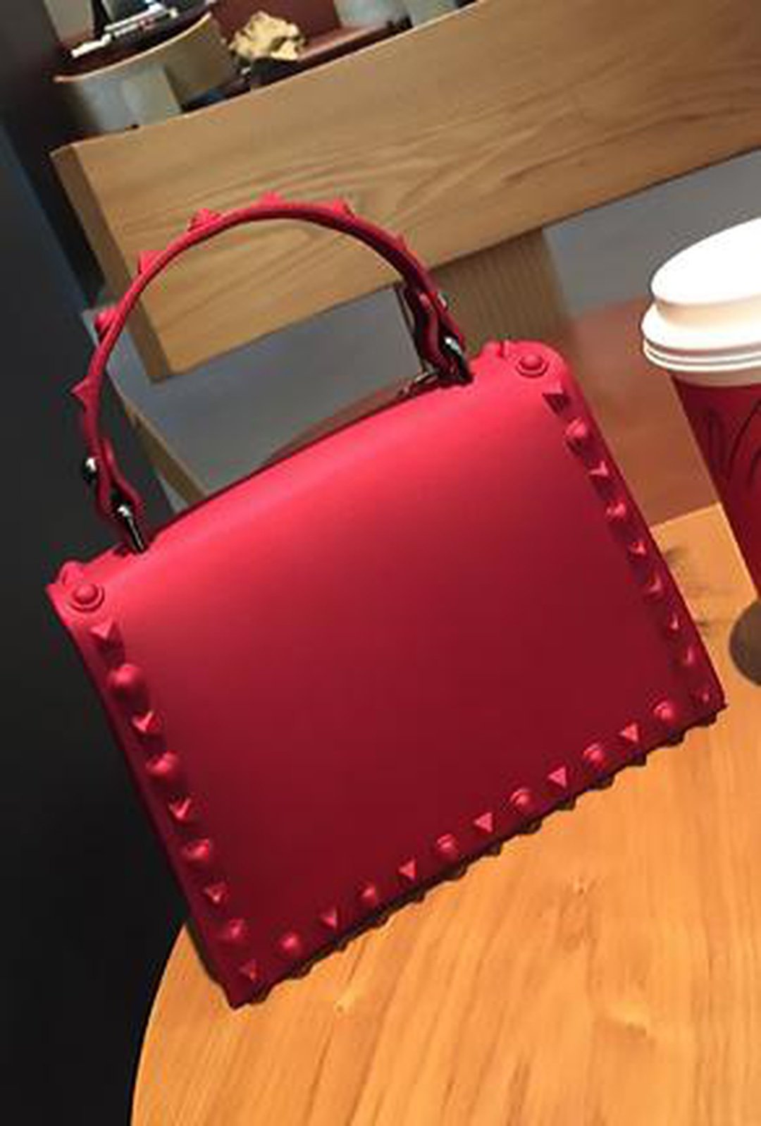 VIVIAN - STUDROCK RUBBERIZE BAG