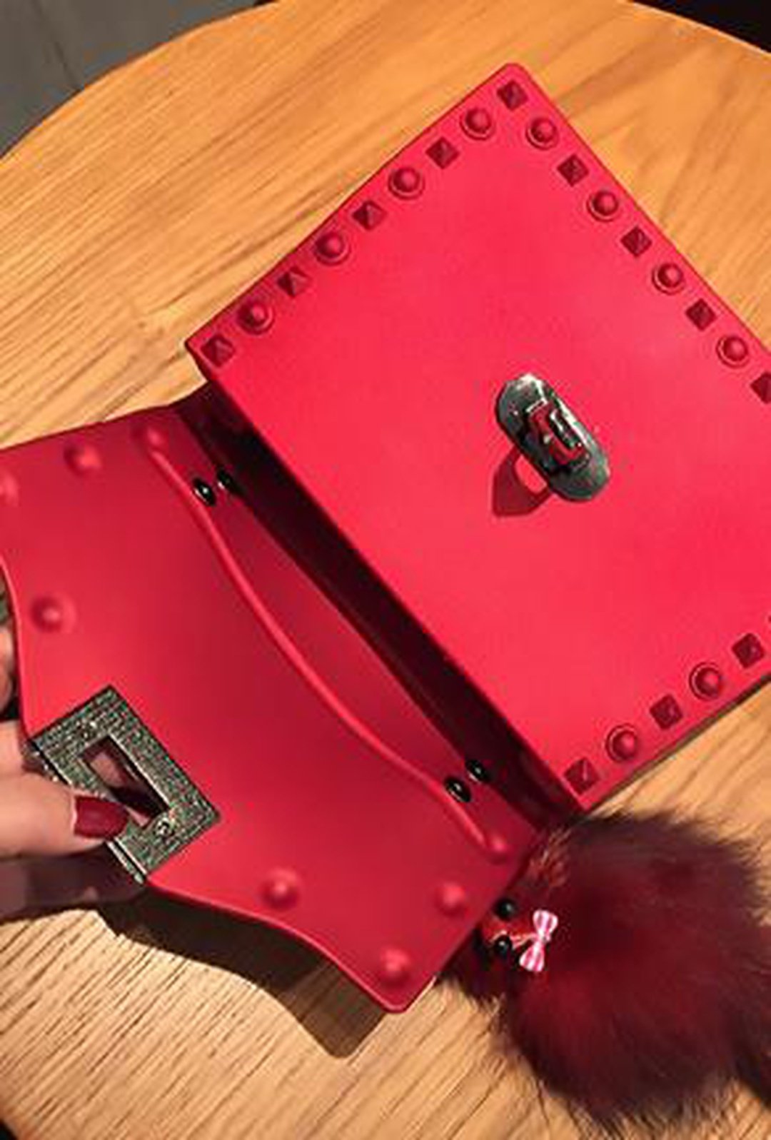 VIVIAN - STUDROCK RUBBERIZE BAG