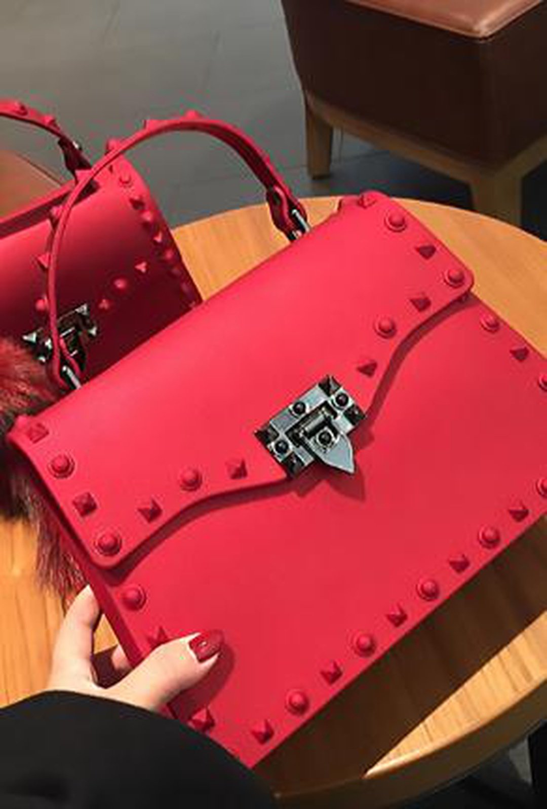 VIVIAN - STUDROCK RUBBERIZE BAG