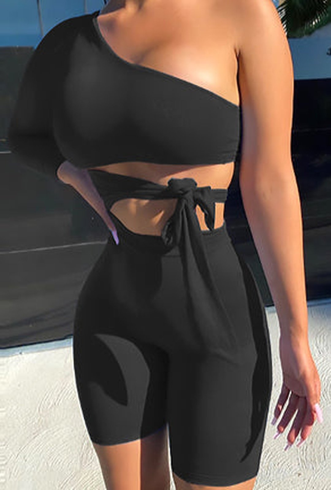 ZINA - JANE BIKER SHORT BODYSUIT