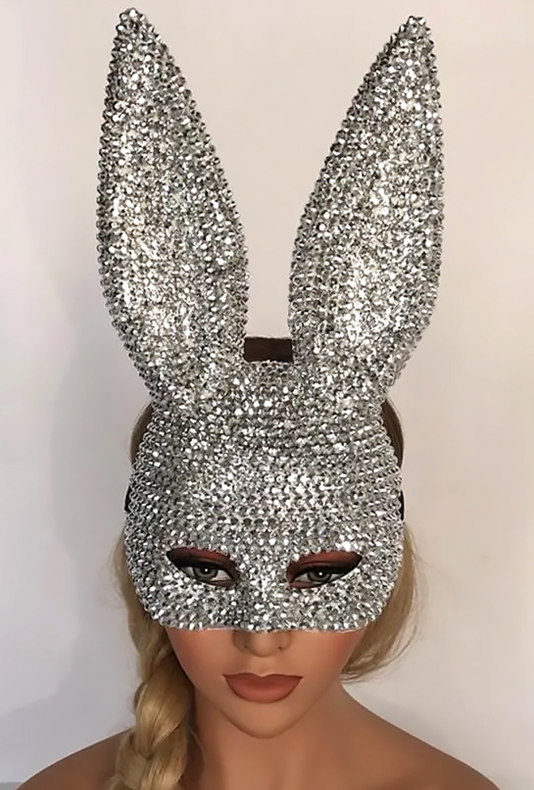 BUNNY - RHINESTONE BUNNY MASK
