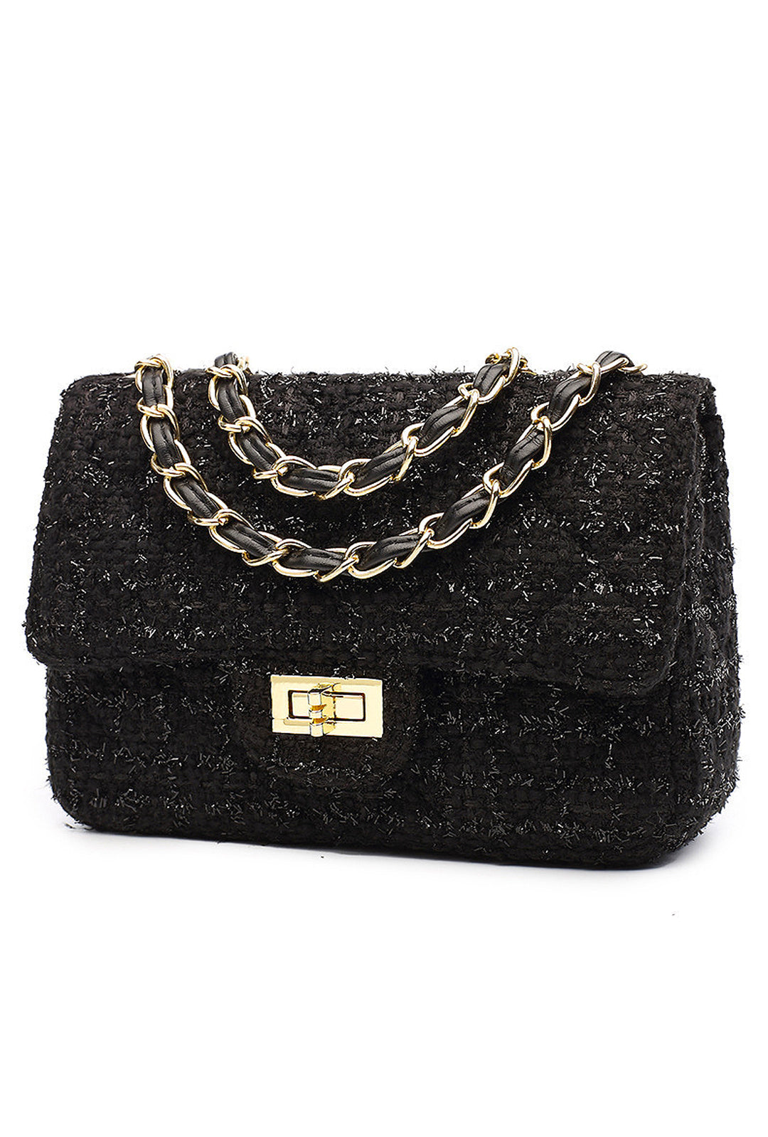 CHANTELL - TWEED SHOULDER BAG