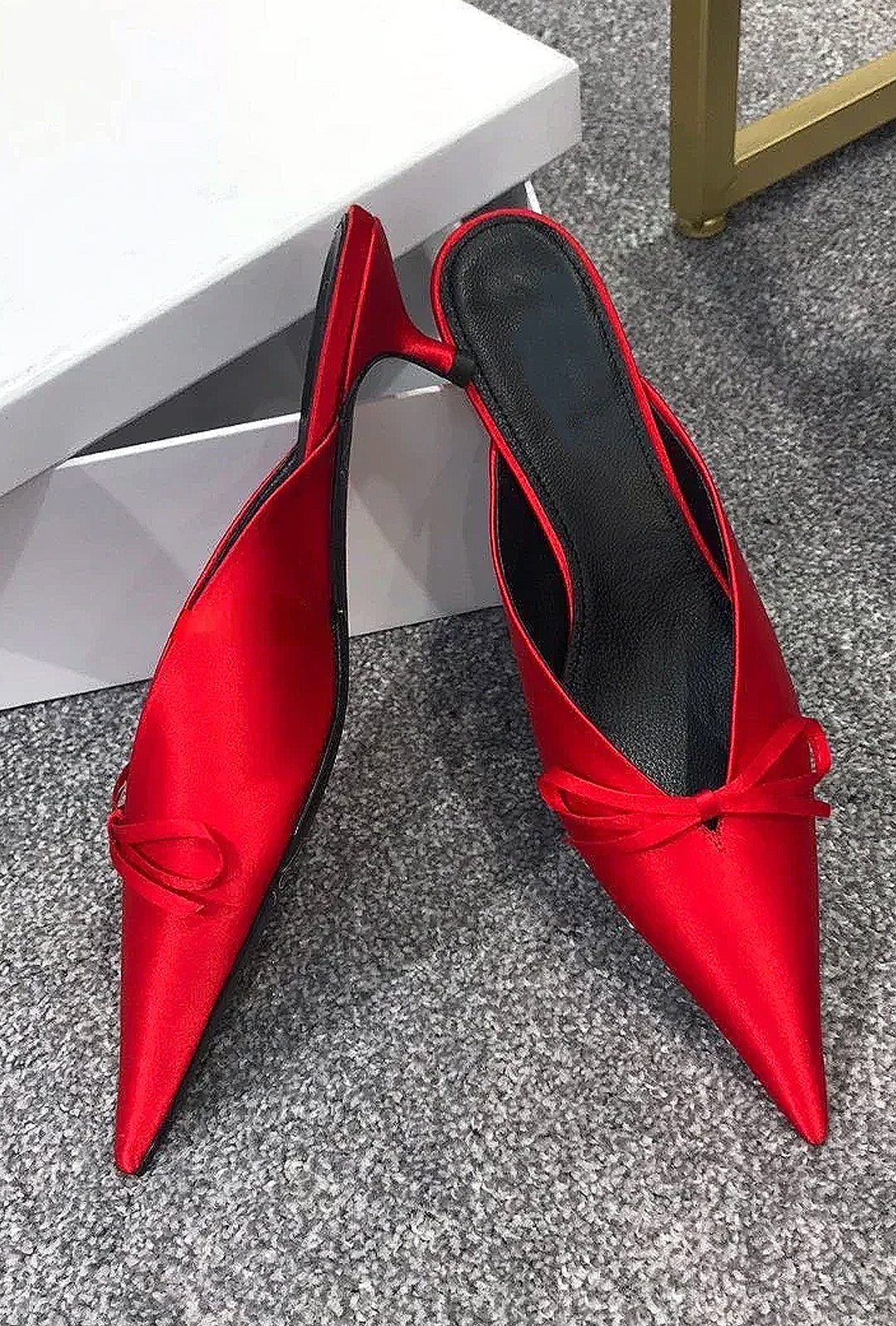 MASELLI - POINTY BOW  MULE SLIPPER