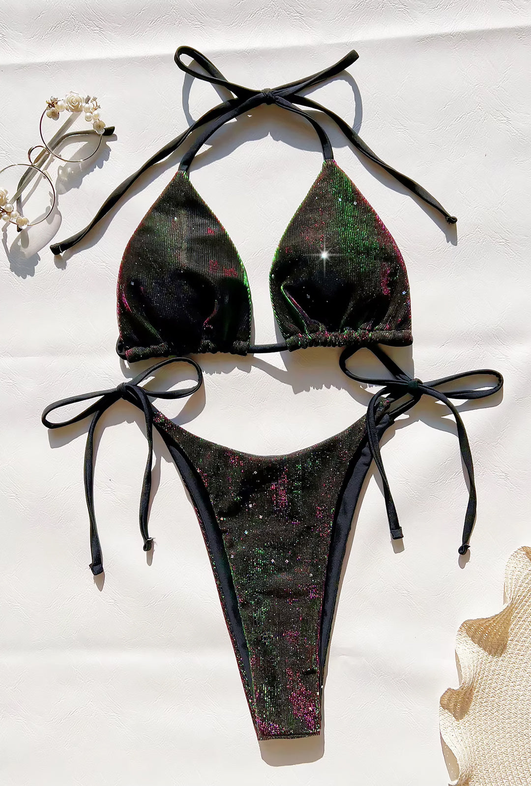 SANDIE - IRIDESCENT SWIMSUIT