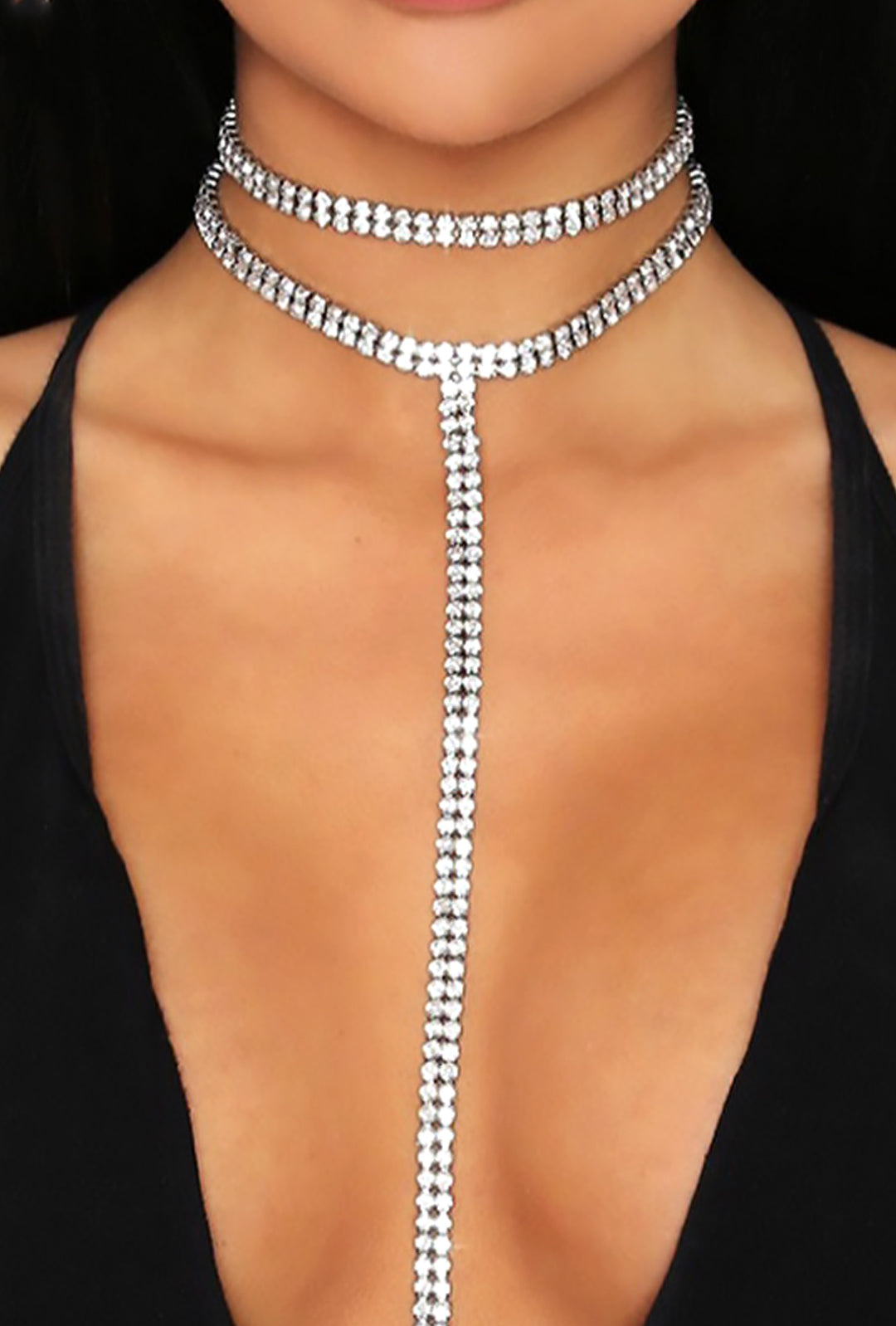 SIRI - DROP DIAMANTE NECKLACE