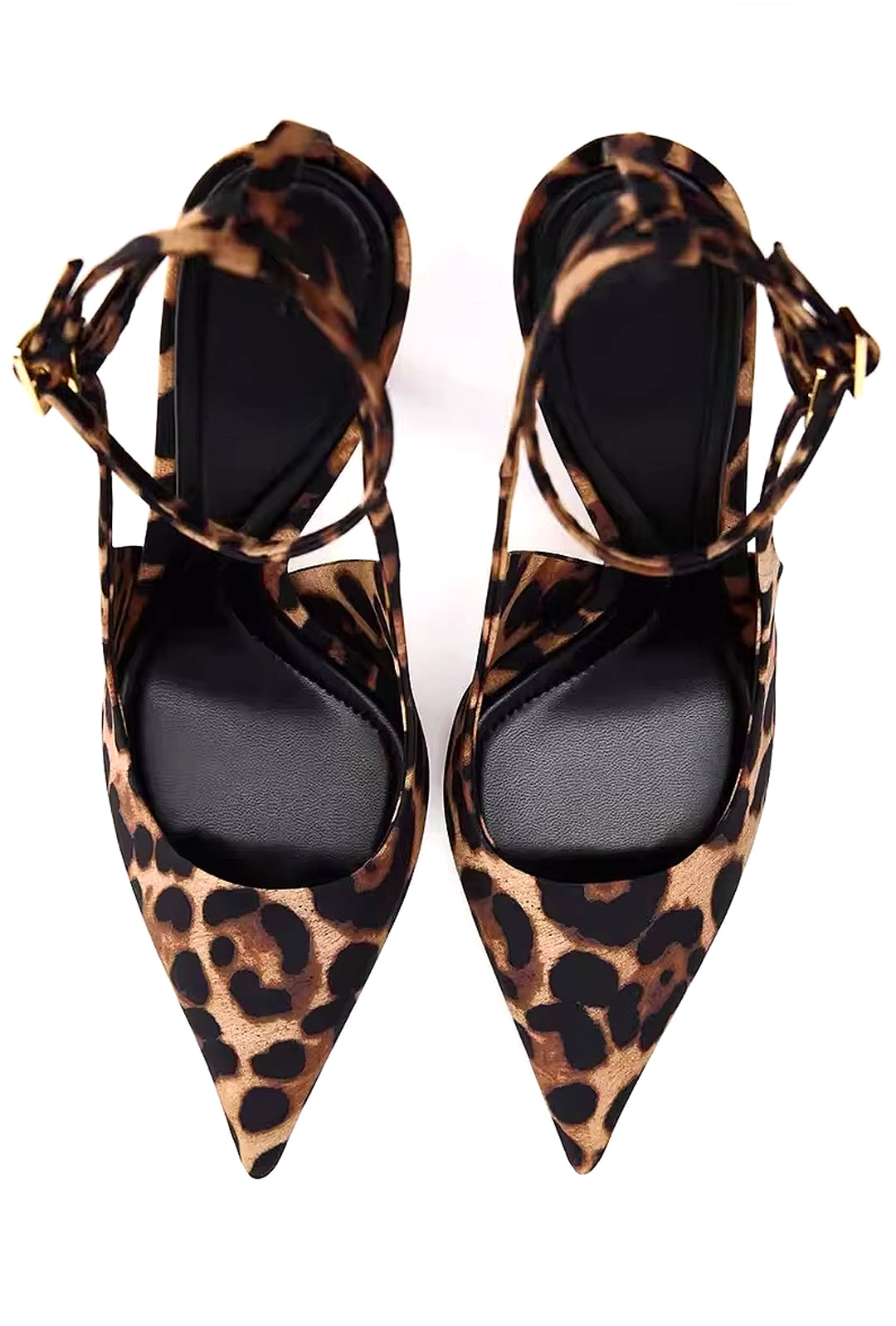 TIARIE - LEOPARD PRINT SANDALS HEELS