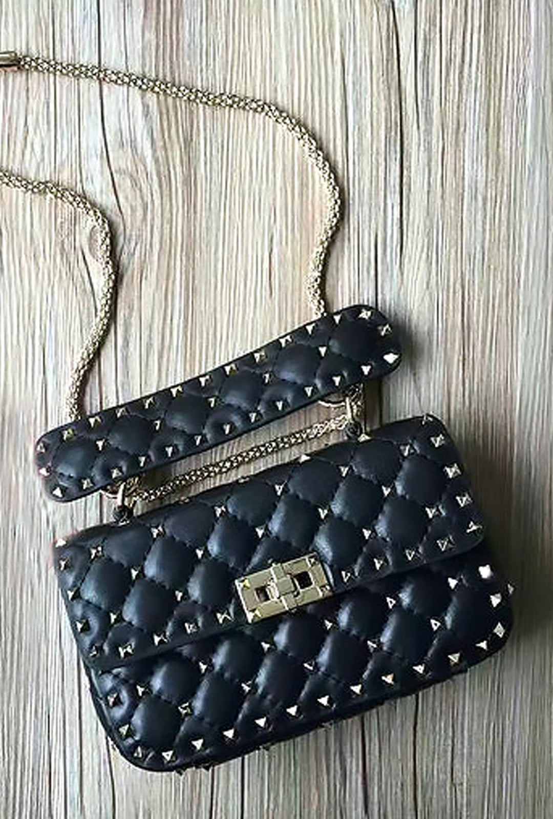 VARRA - STUDROCK STUDDED HANDBAG