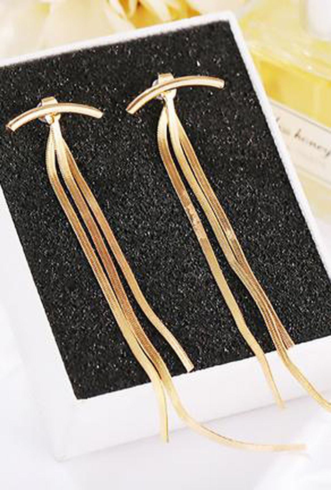 alaya - chain drop earring