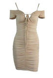 alicia - ruched dress