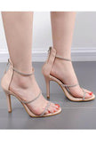 amanda - rhinestone heels