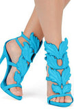 angelica - wing leaves heels