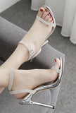 angi - sparkle studded sandals