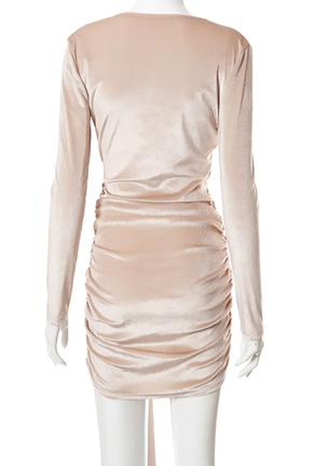 aphrodite - ruched drape dress