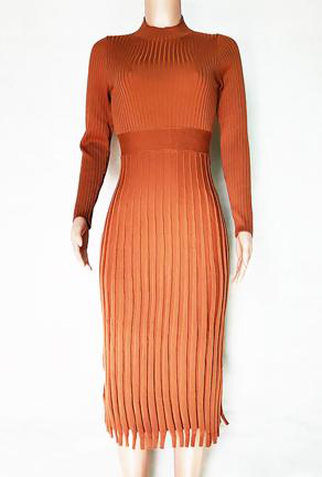 ariel - pleated sweater dress