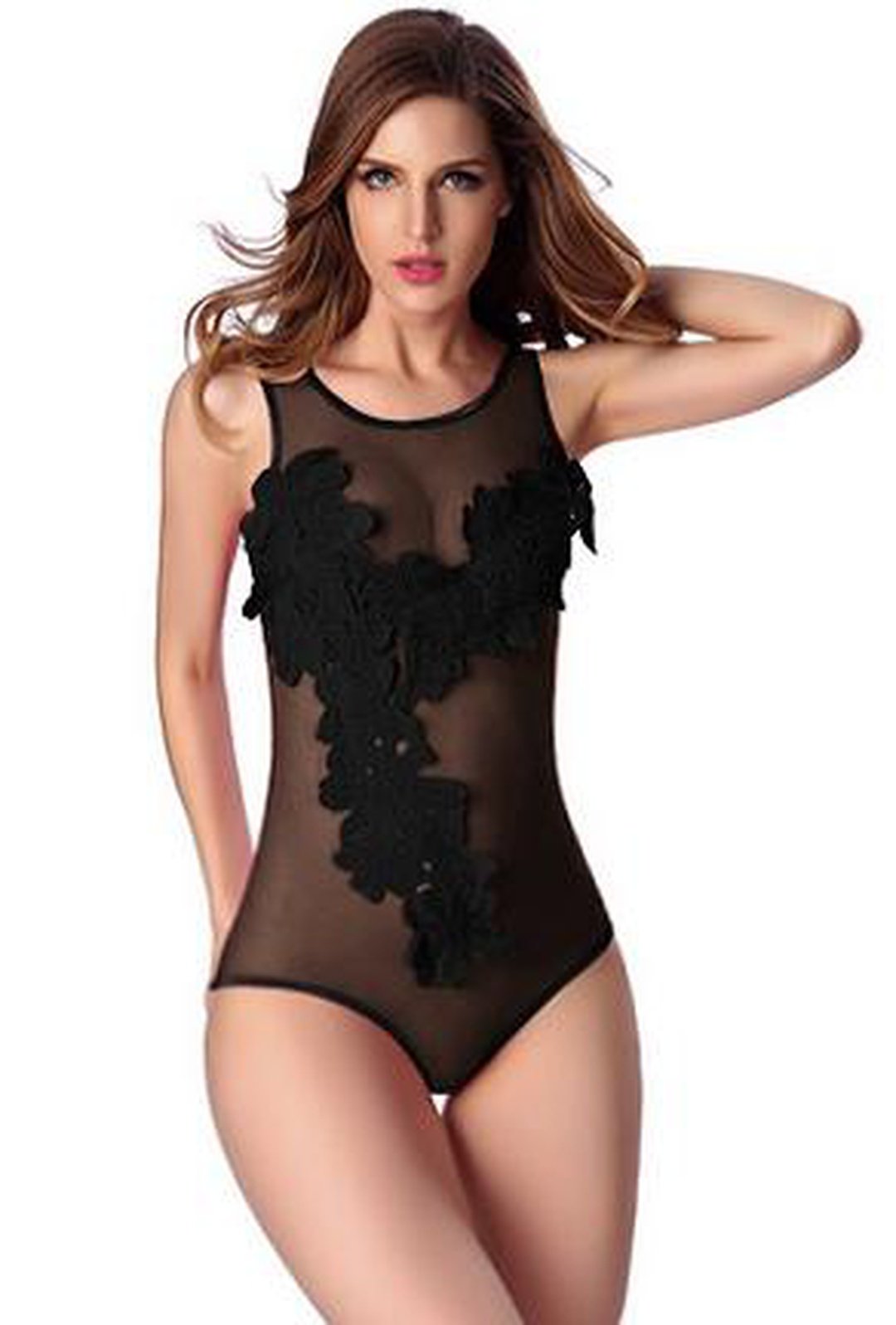 azalea - mesh applique lingerie