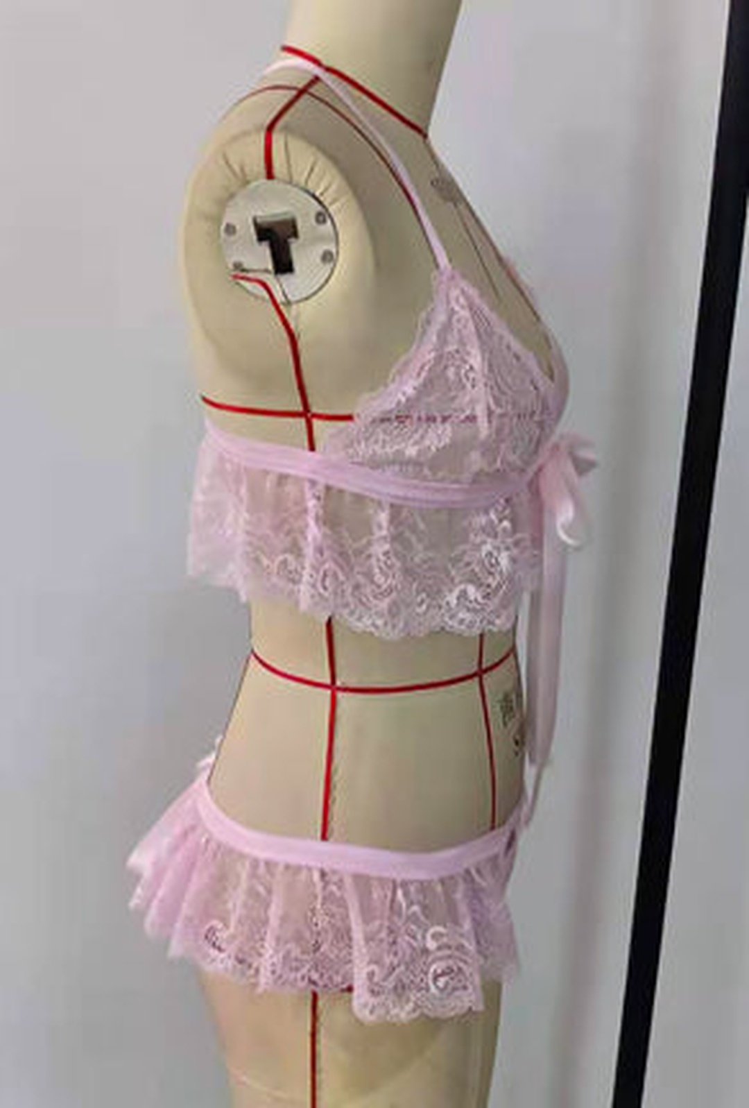 AaVIYON - LINGERIE 2 PEZZI IN PIZZO