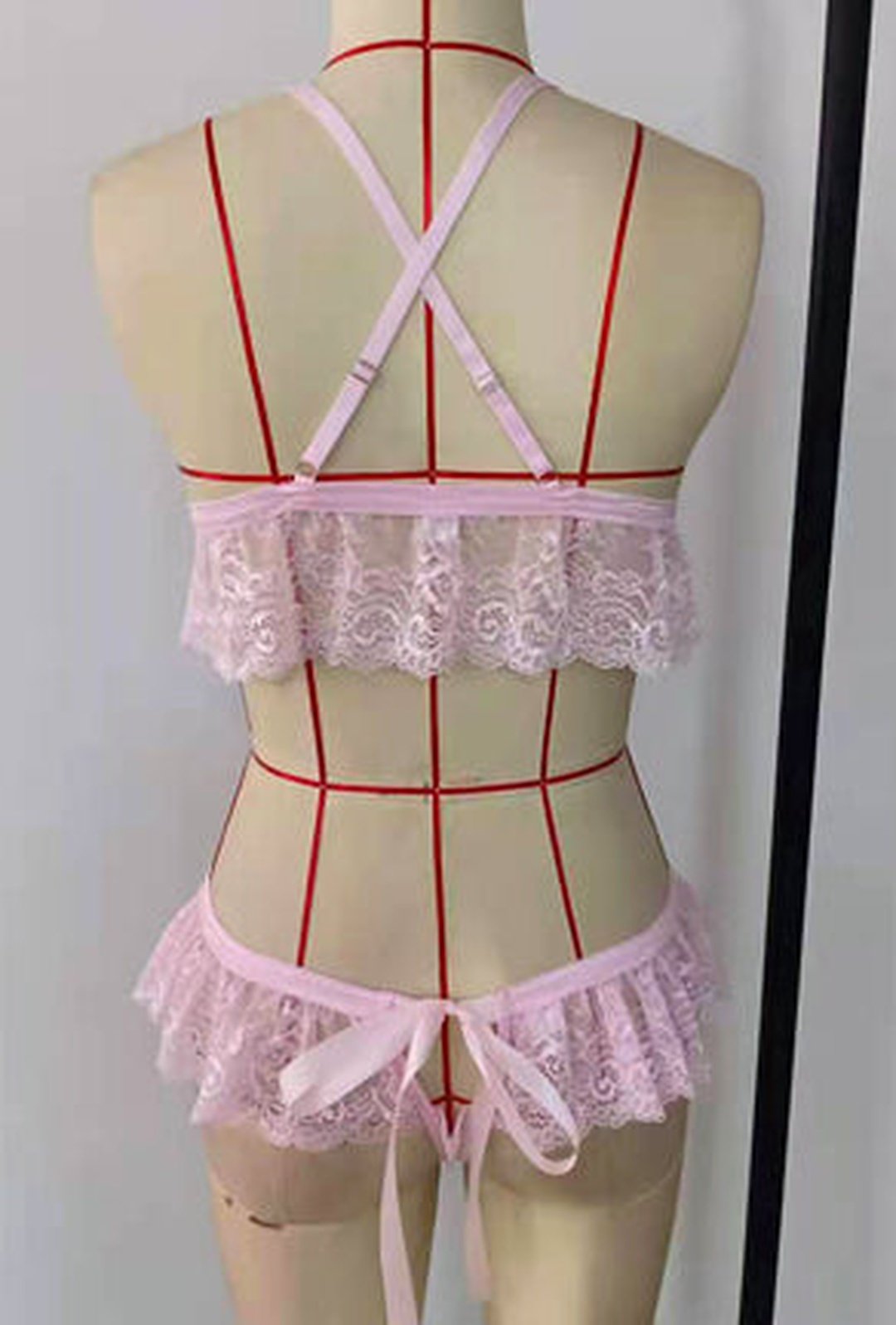 AaVIYON - LINGERIE 2 PEZZI IN PIZZO