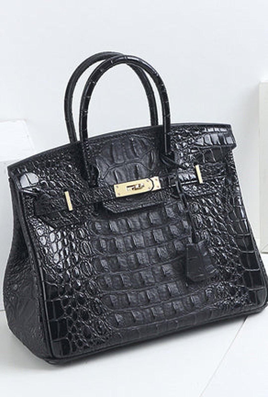 baez - ombre croc birkin bag