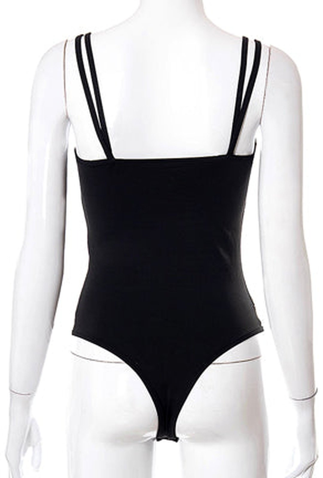 bai - asym sheer bodysuit