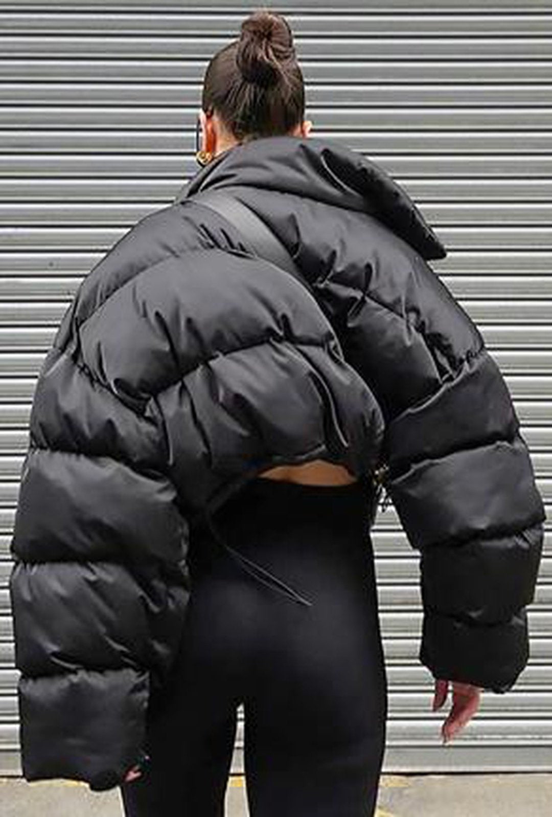 baleno - puffy crop jacket