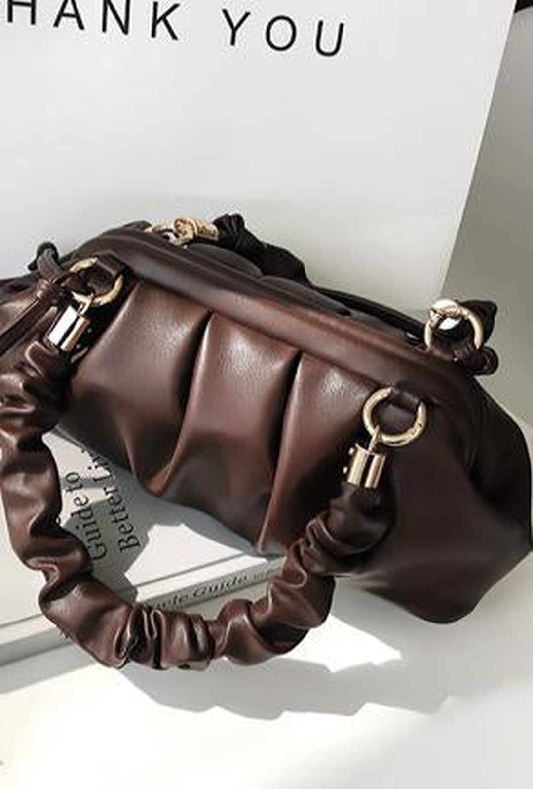 becca - hobo ruched bag