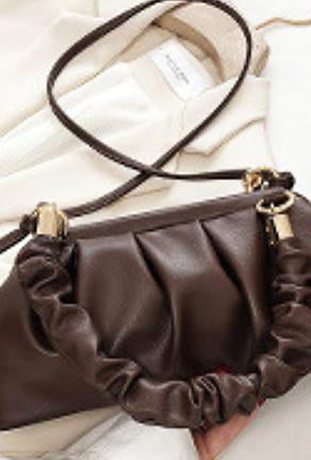 becca - hobo ruched bag