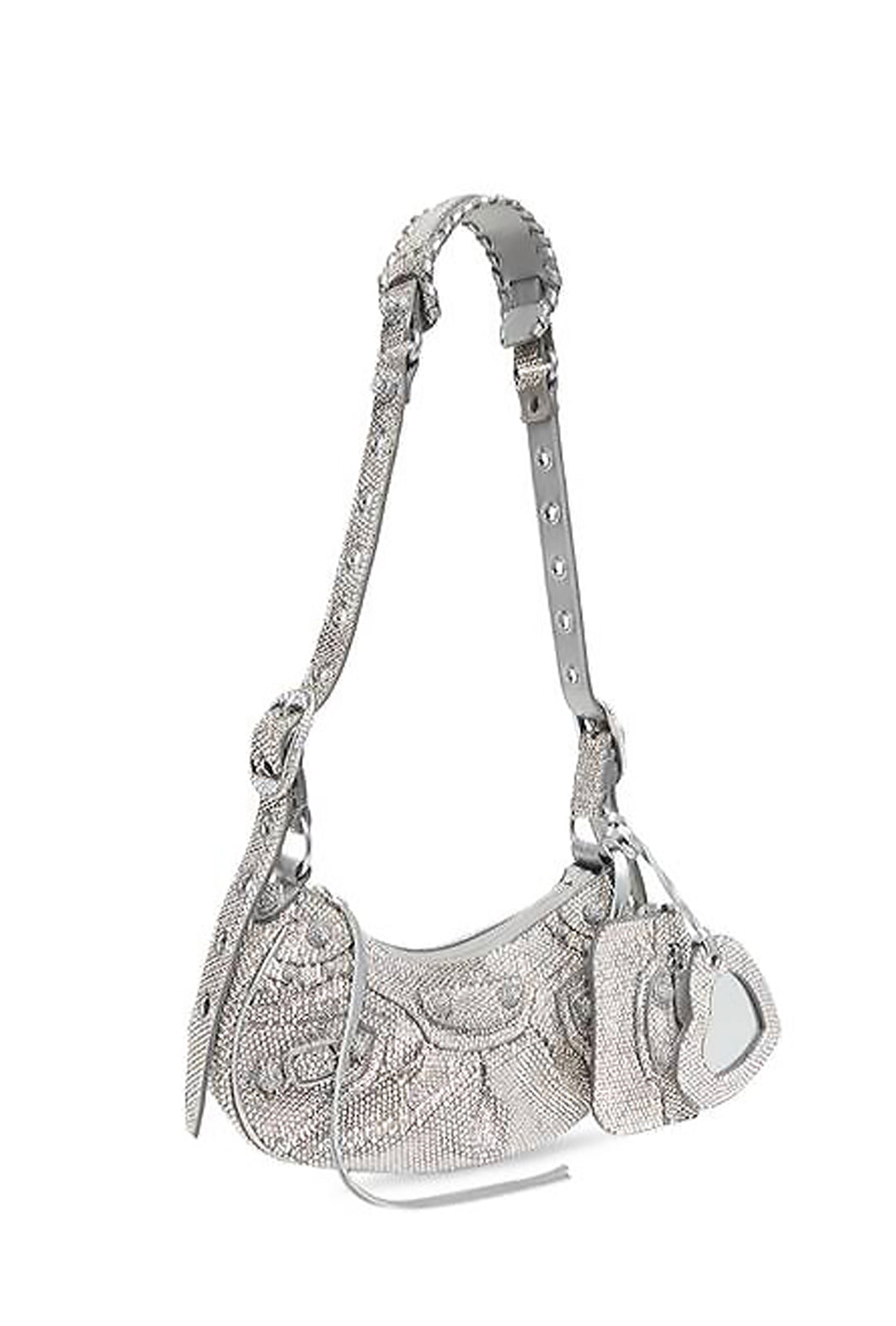 BRICKELL - RHINESTONE STUD HOBO BAG