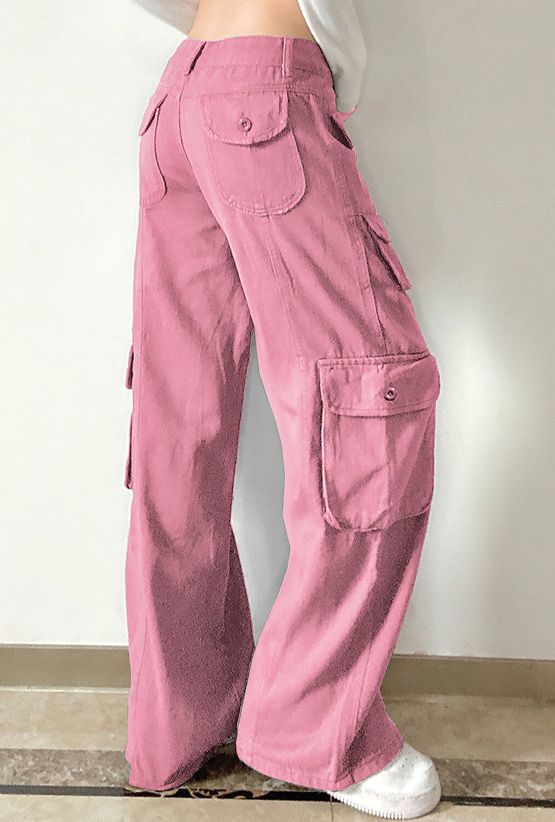 CHANY - PANTALONI CARGO IN TWILL