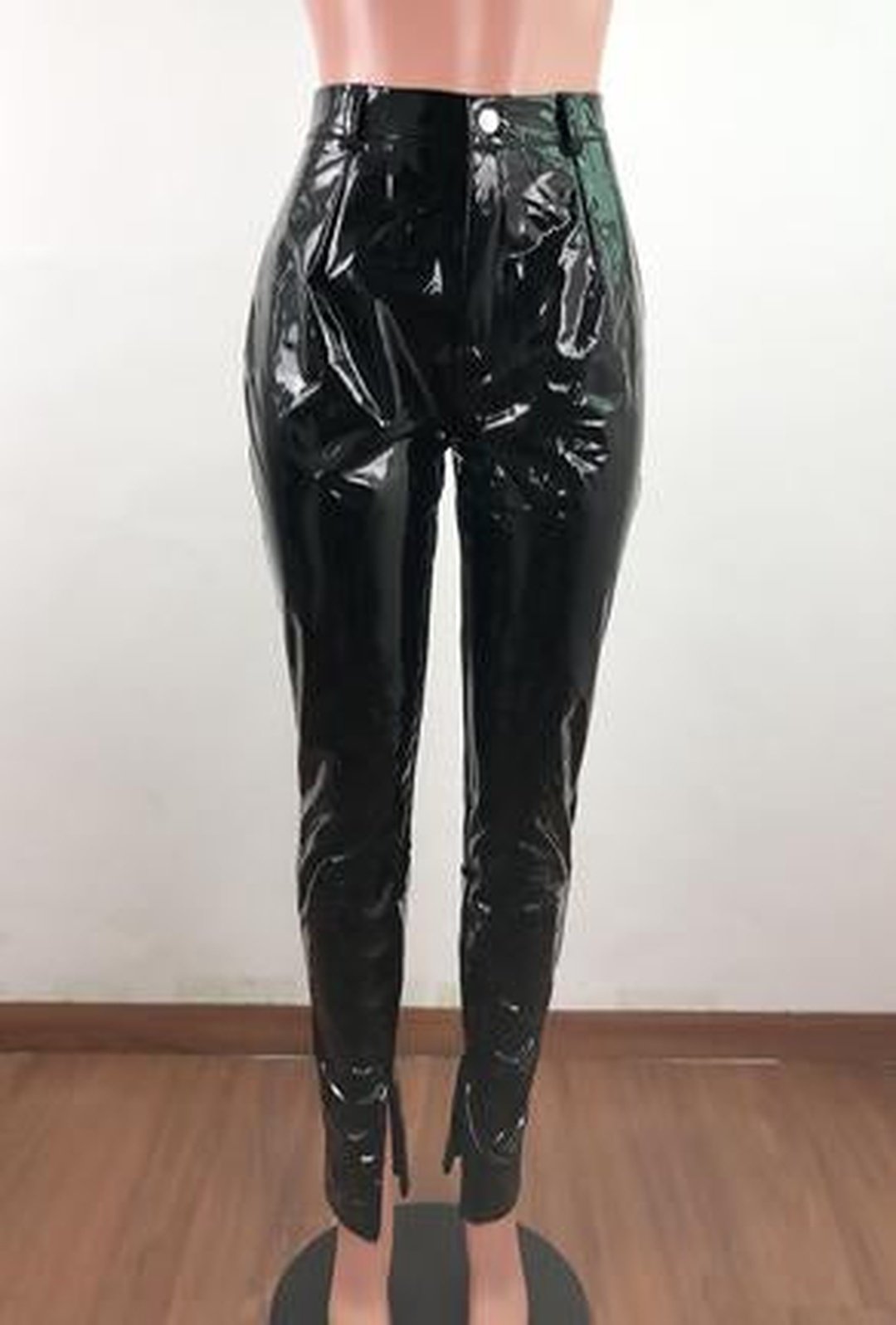 CHRISSY - LATEX SKINNY PANTS