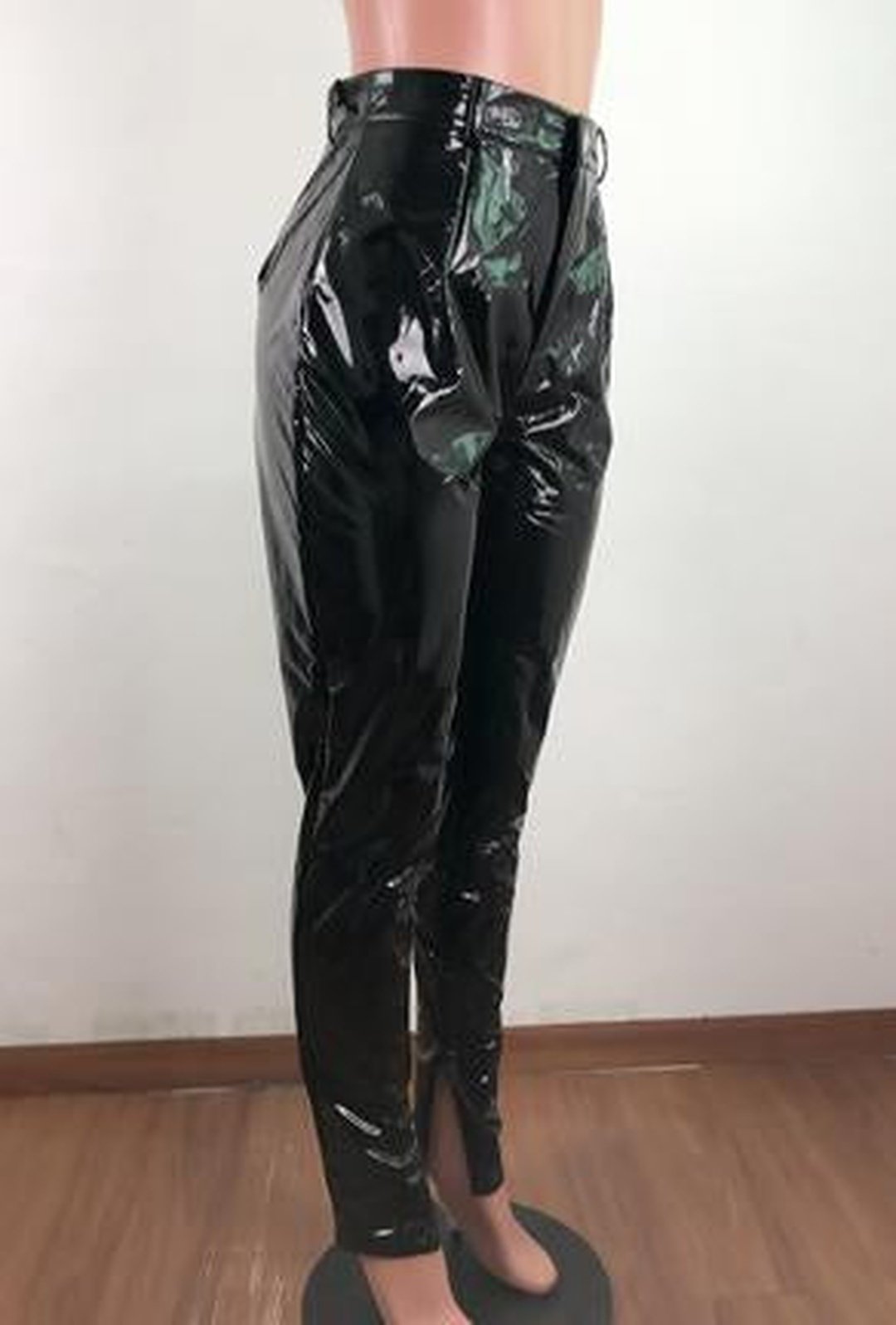 CHRISSY - LATEX SKINNY PANTS