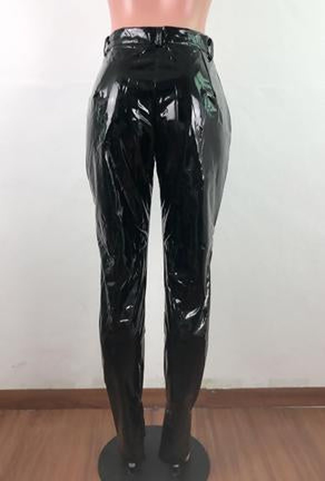 CHRISSY - LATEX SKINNY PANTS