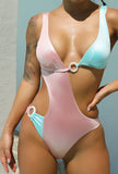 CHYNA - COLOR BLOCK SWIMSUIT