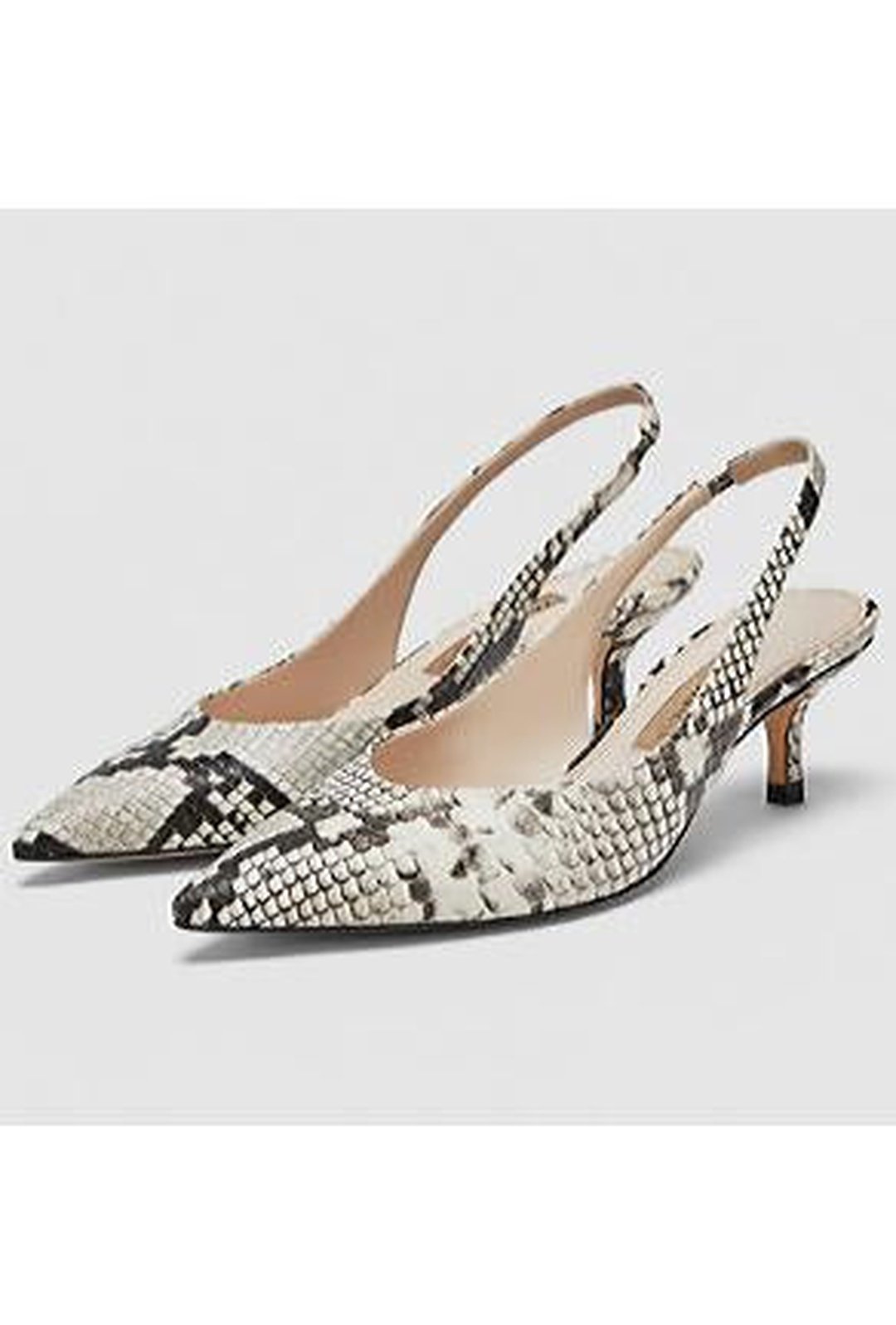 DINA - KITTEN SLINGBACK HEELS