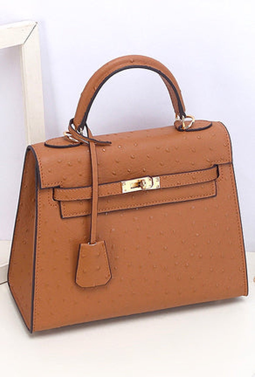 DIONNE - OSTRICH CLASSIC KELLY BAG