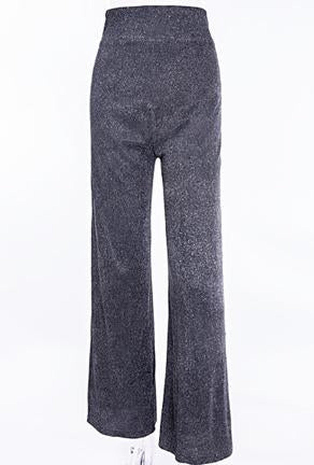 GINGER - LUREX FLARE KNIT PANTS