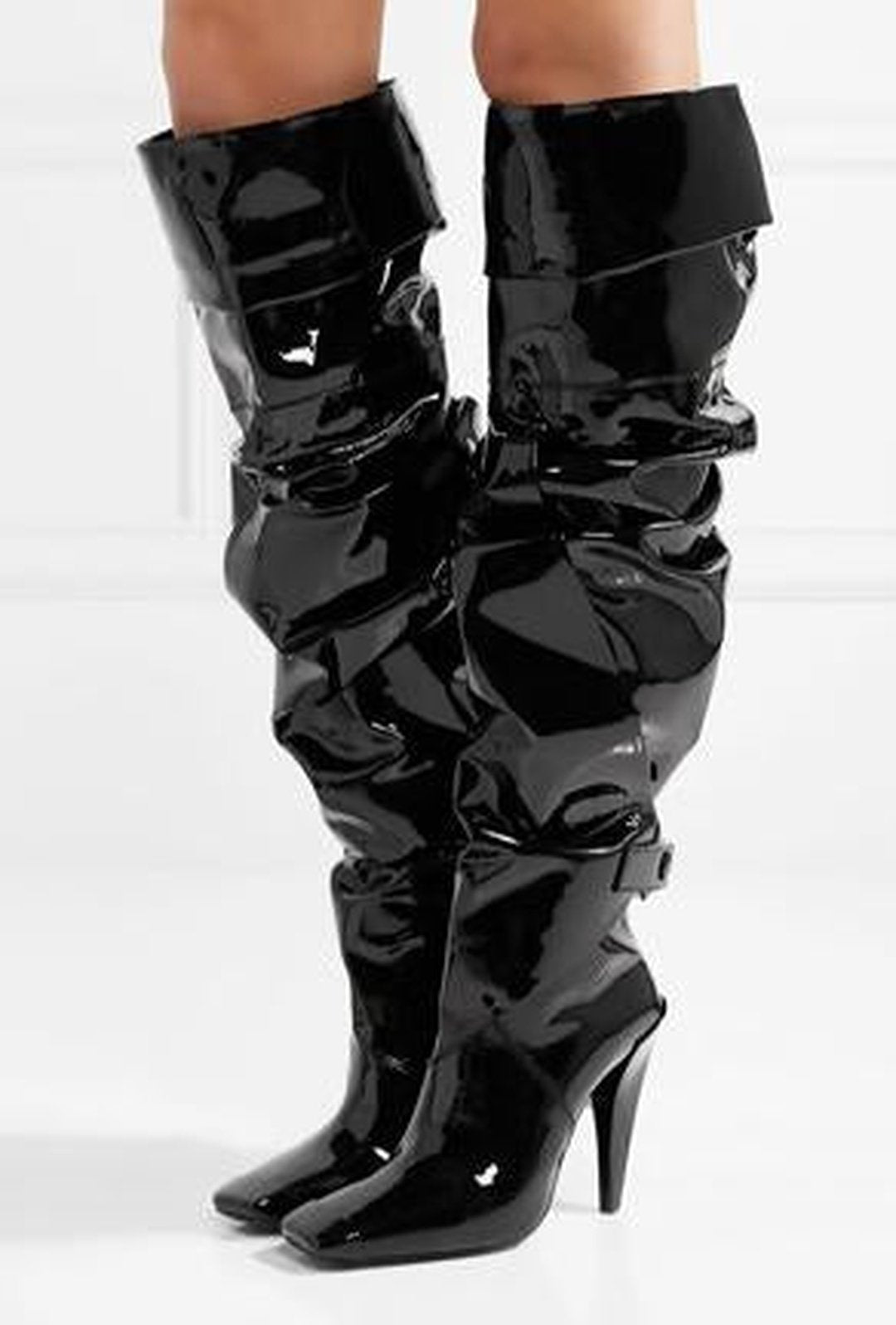 IRENE - BOTAS SLOUCHY DE LATEX