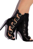 JANA - BELTED ANKLE BOOTS