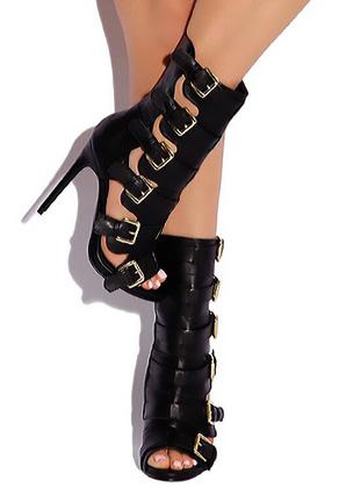 JANA - BELTED ANKLE BOOTS