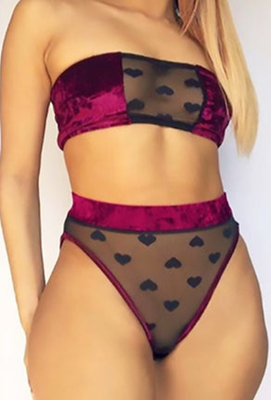 JANI - HEART LACE 2 PIECE