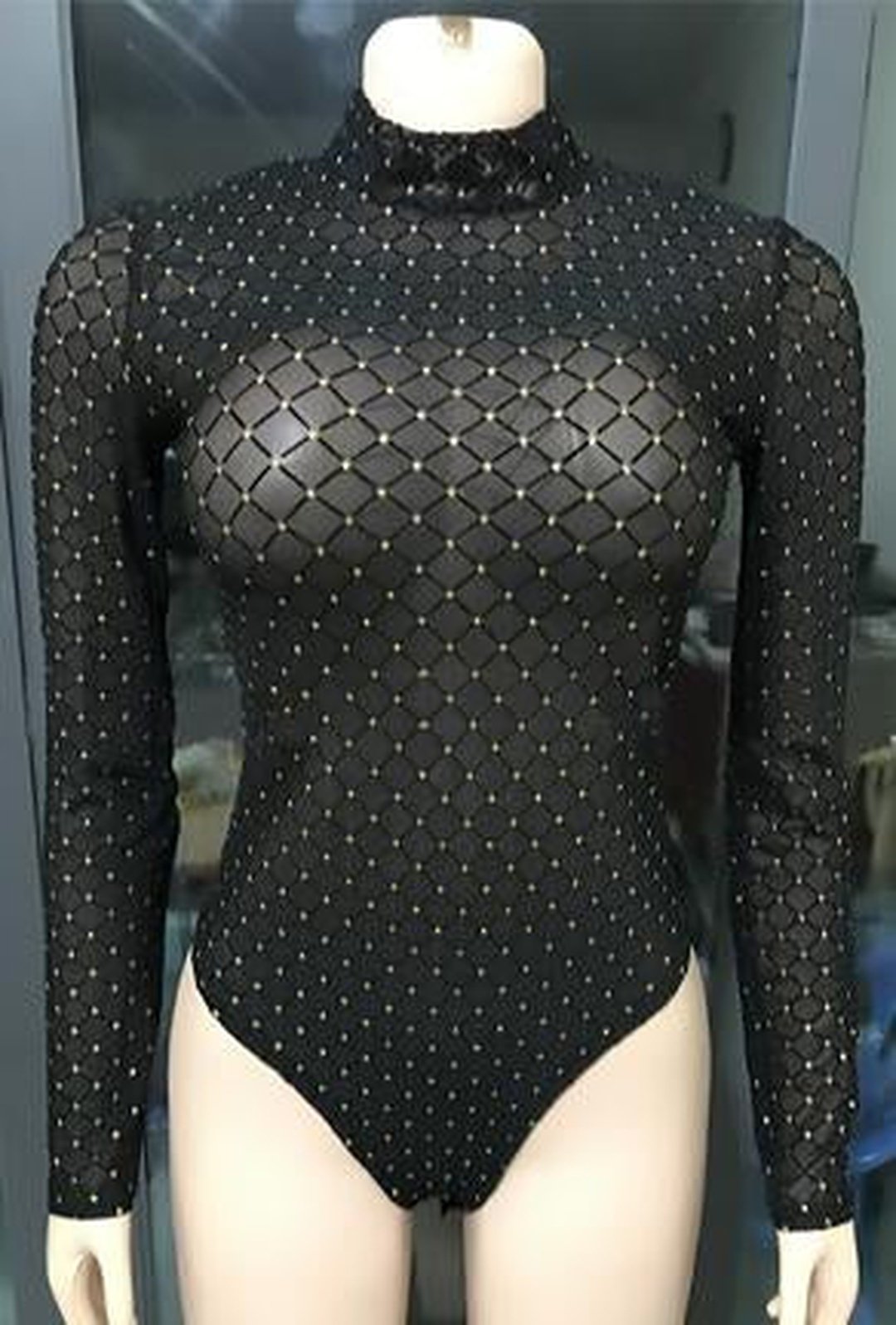 JANZEL - MESH BODY SUIT LINGERIE