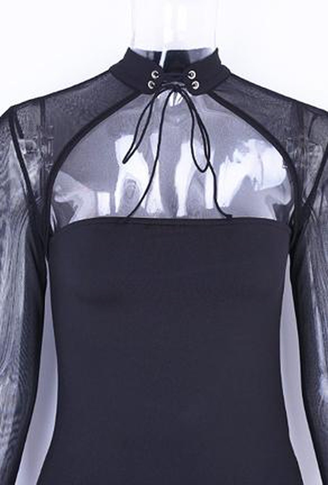 JAZMID - CHOCKER COLLAR BODYSUIT