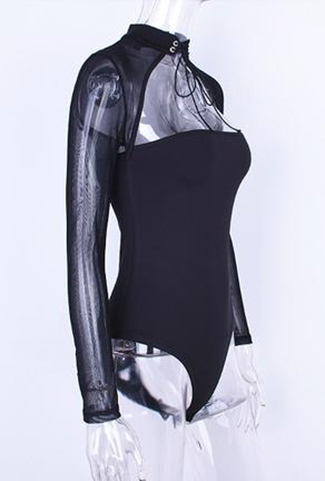 JAZMID - CHOCKER COLLAR BODYSUIT