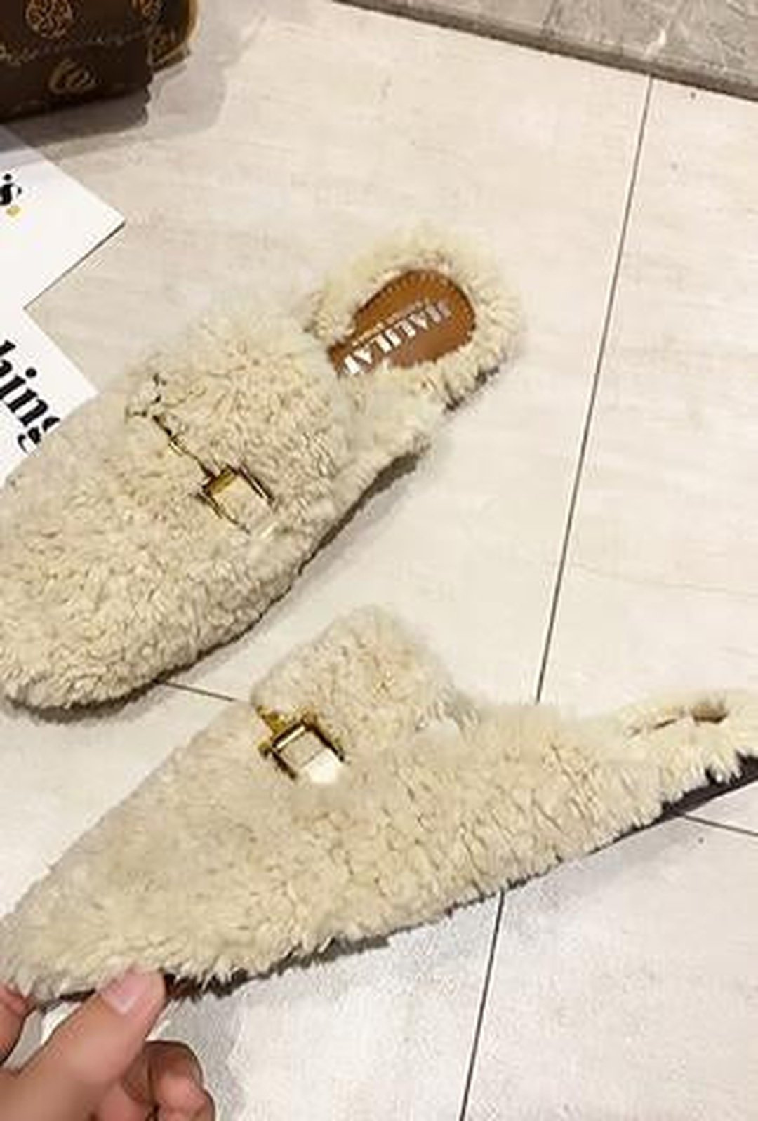 JODY - SHEARLING SLIPPER