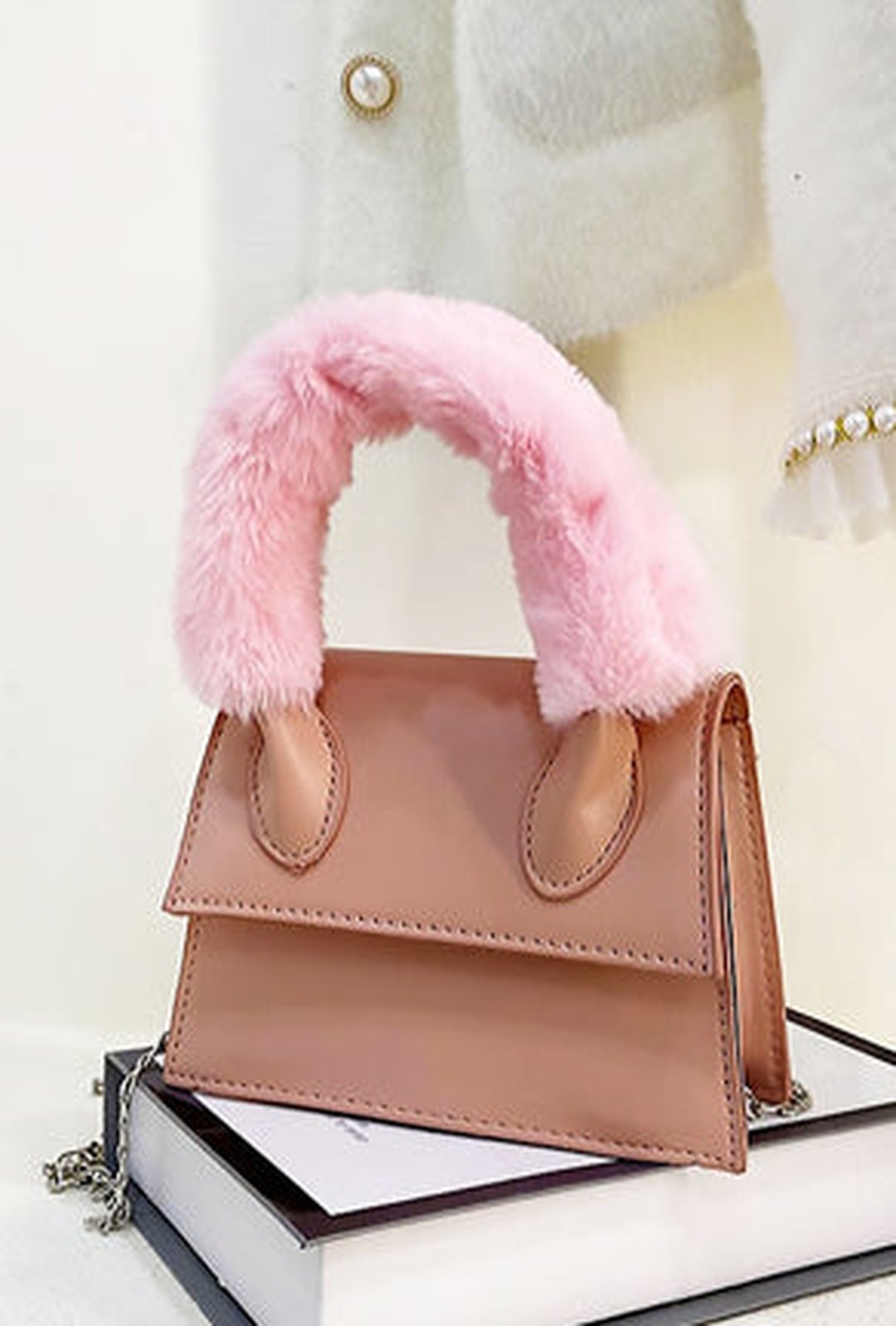 JOEGITA - BORSA A POCHETTE MINI kelly